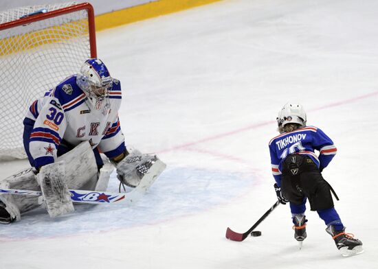 Honoring of HC SKA players, KHL Gagarin Cup winners
