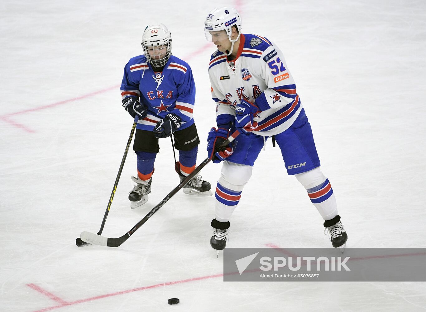 Honoring of HC SKA players, KHL Gagarin Cup winners