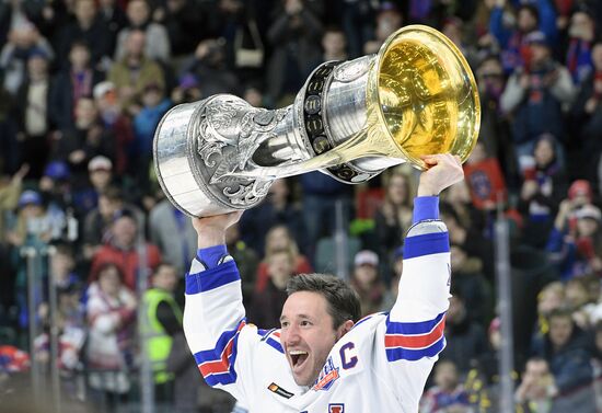 Honoring of HC SKA players, KHL Gagarin Cup winners