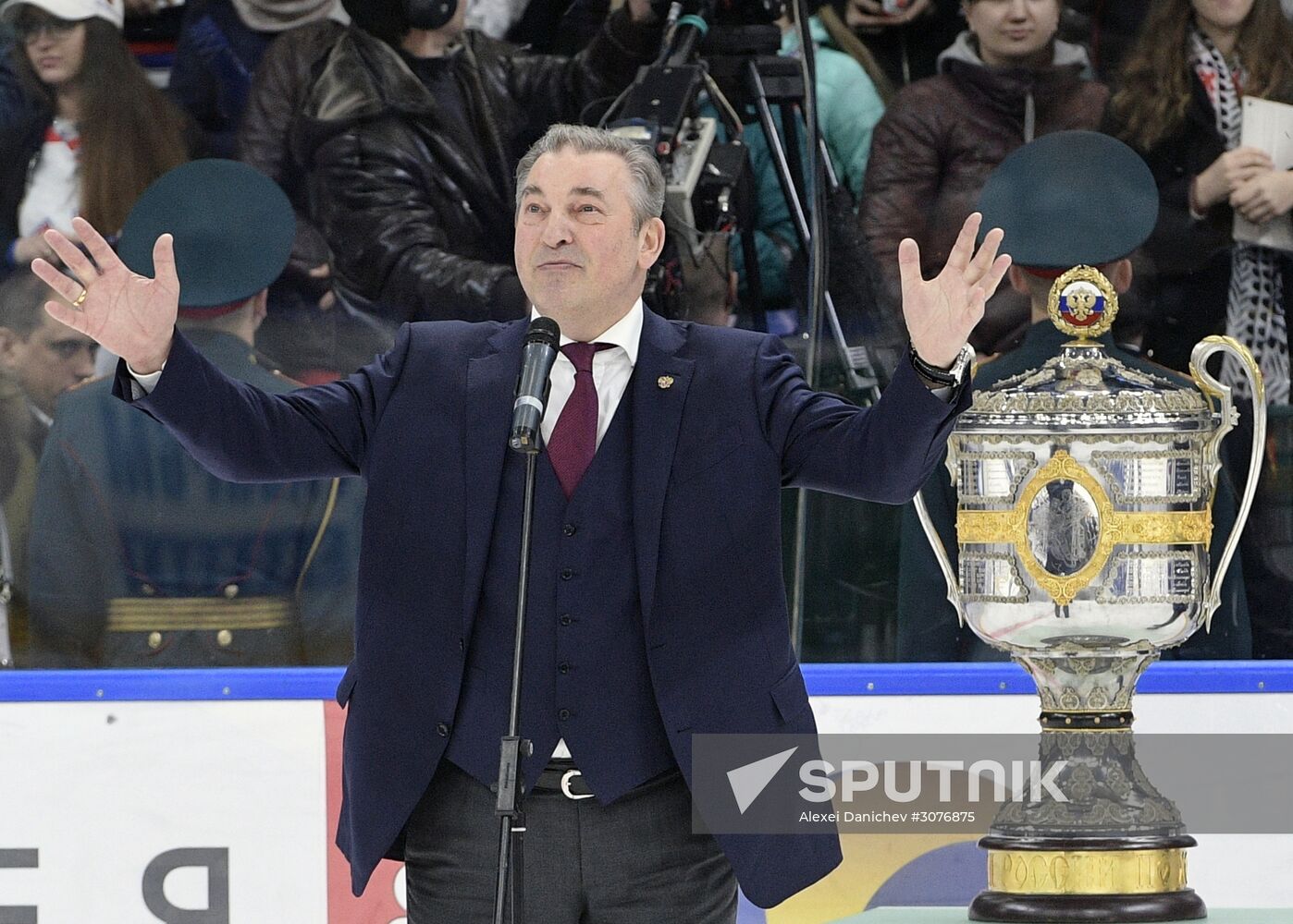 Honoring of HC SKA players, KHL Gagarin Cup winners