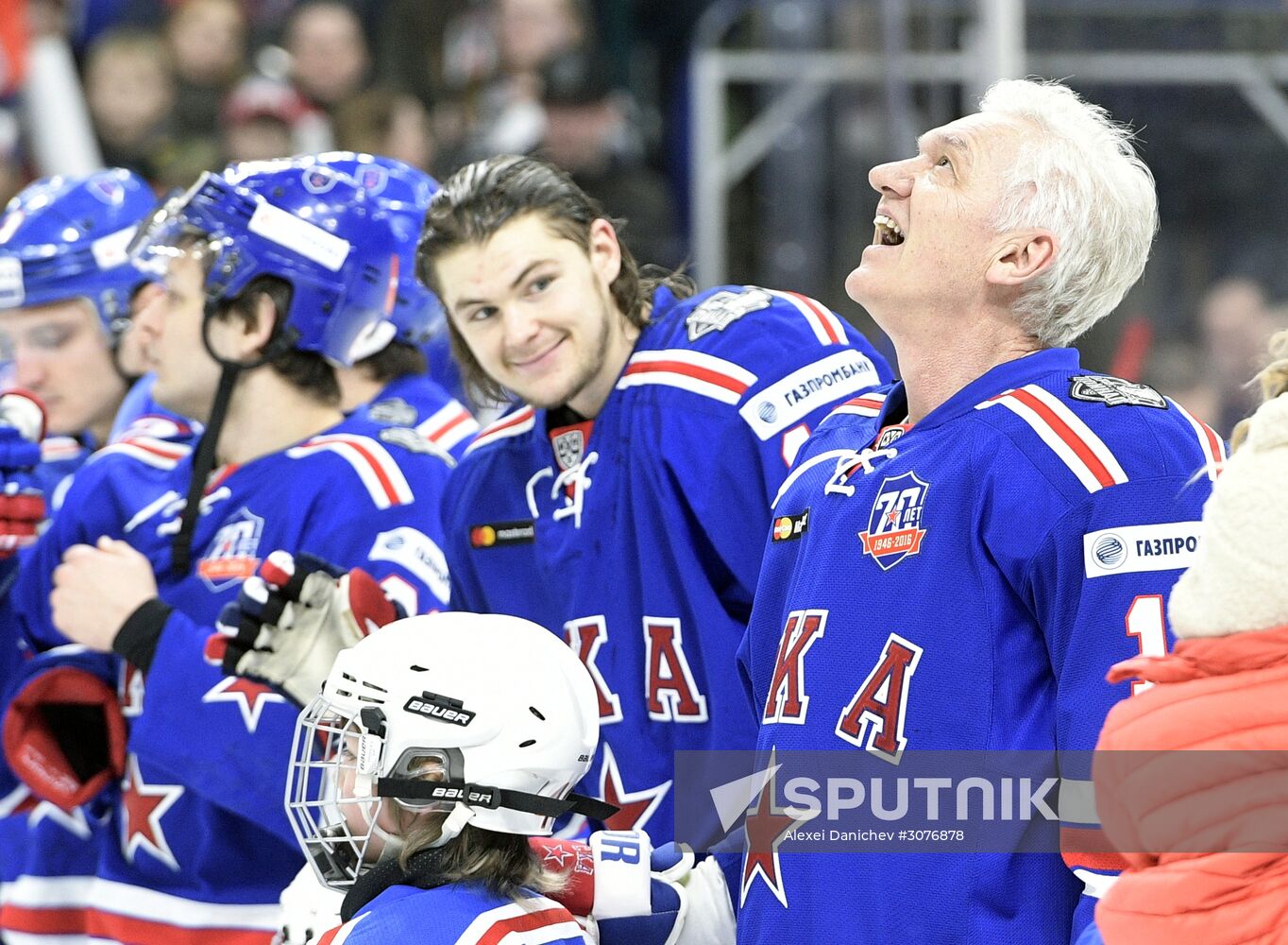 Honoring of HC SKA players, KHL Gagarin Cup winners