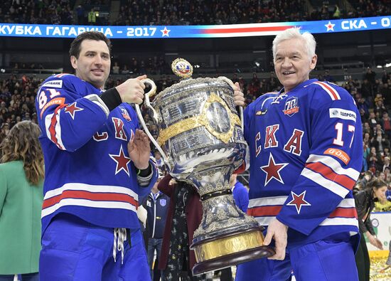 Honoring of HC SKA players, KHL Gagarin Cup winners