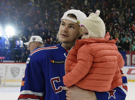 Honoring of HC SKA players, KHL Gagarin Cup winners