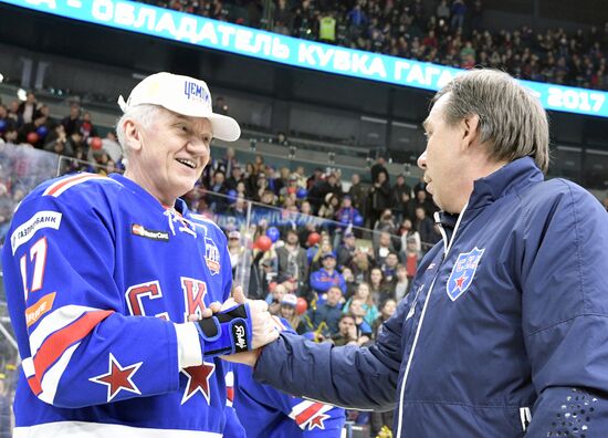 Honoring of HC SKA players, KHL Gagarin Cup winners