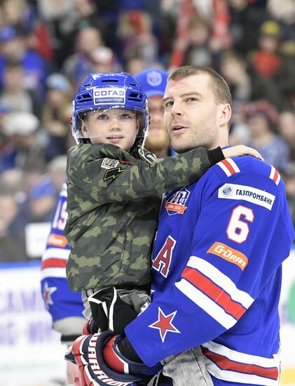 Honoring of HC SKA players, KHL Gagarin Cup winners