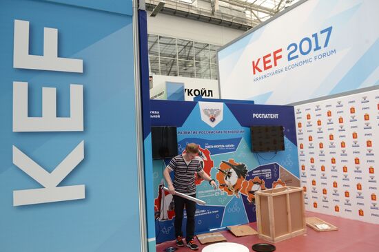 Preparation for Krasnoyarsk Economic Forum
