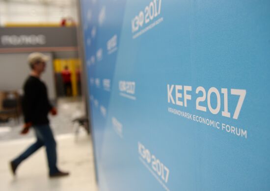 Preparation for Krasnoyarsk Economic Forum