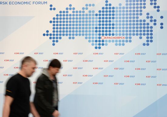 Preparation for Krasnoyarsk Economic Forum