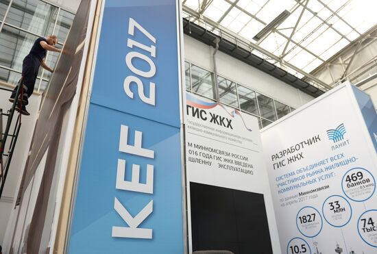 Preparation for Krasnoyarsk Economic Forum
