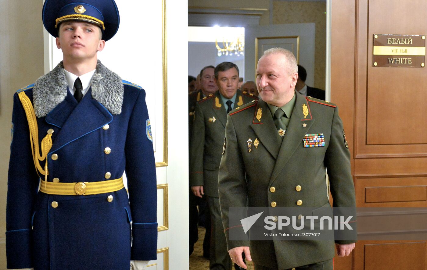 CSTO Military Committee meeting in Minsk