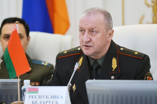 CSTO Military Commitee meeting in Minsk