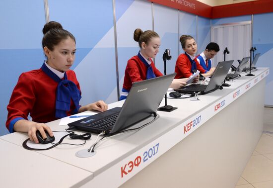 Preparation for Krasnoyarsk Economic Forum