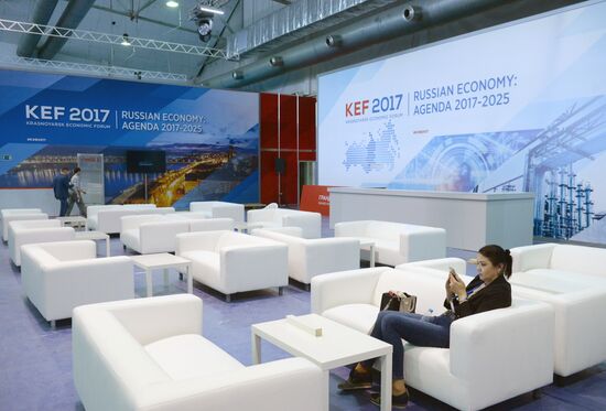 Preparation for Krasnoyarsk Economic Forum