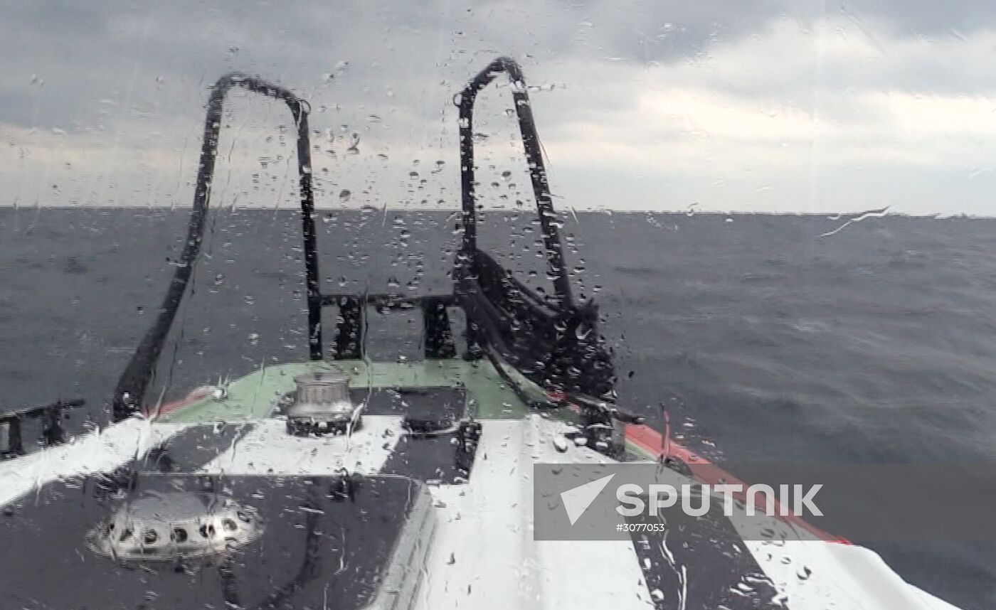 Search and rescue operation at Black Sea