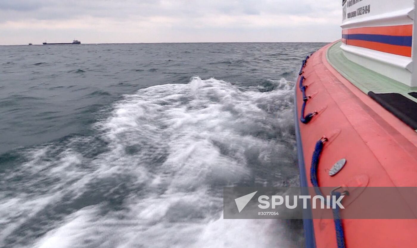 Search and rescue operation at Black Sea