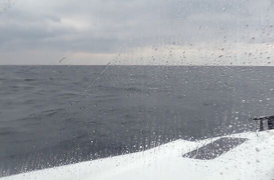 Search and rescue operation at Black Sea