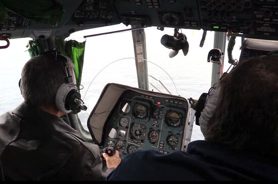 Search and rescue operation at Black Sea