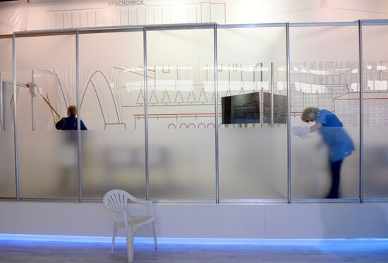 Preparation for Krasnoyarsk Economic Forum