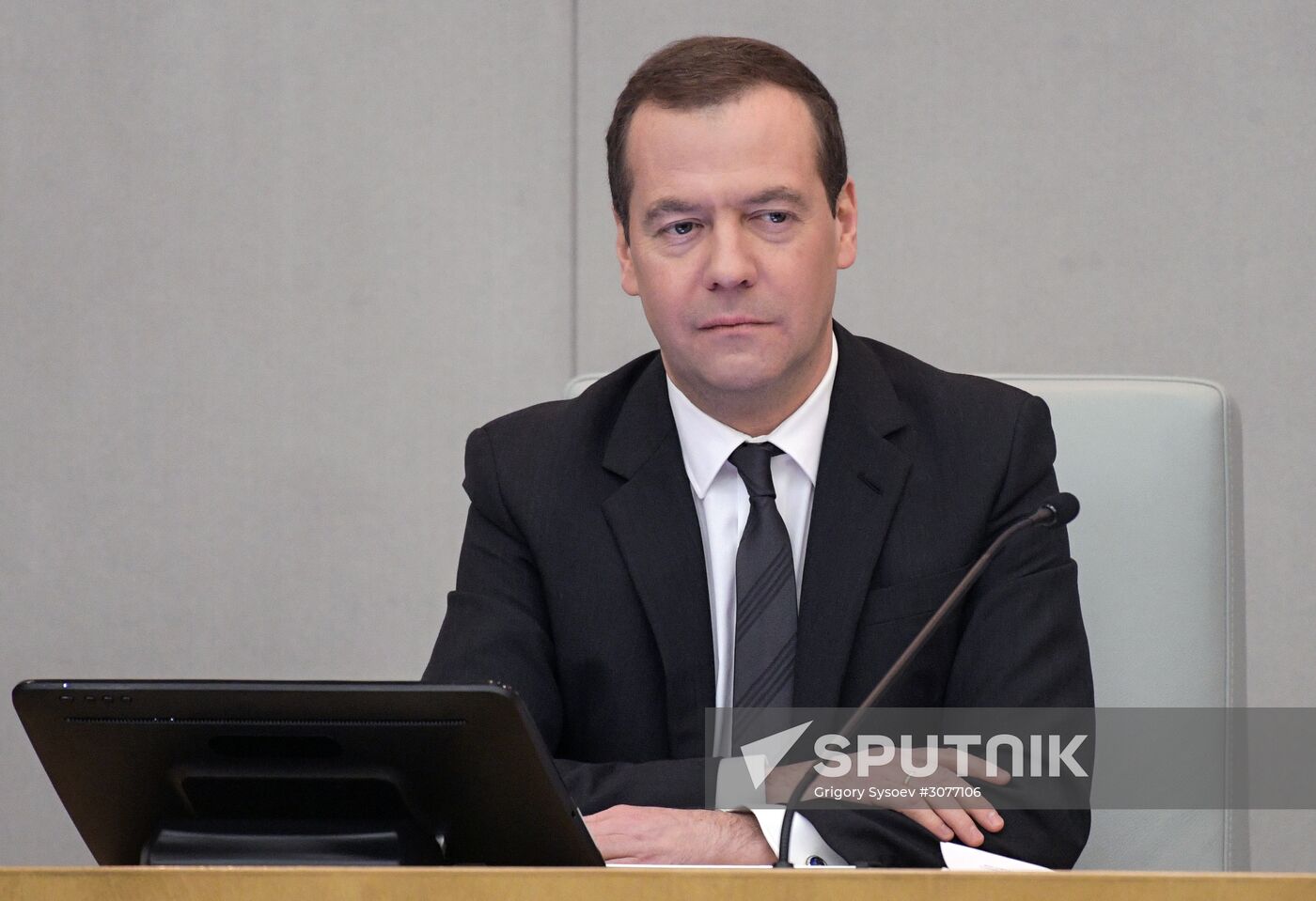 Prime Minister Dmitry Medvedev presents Government report at State Duma