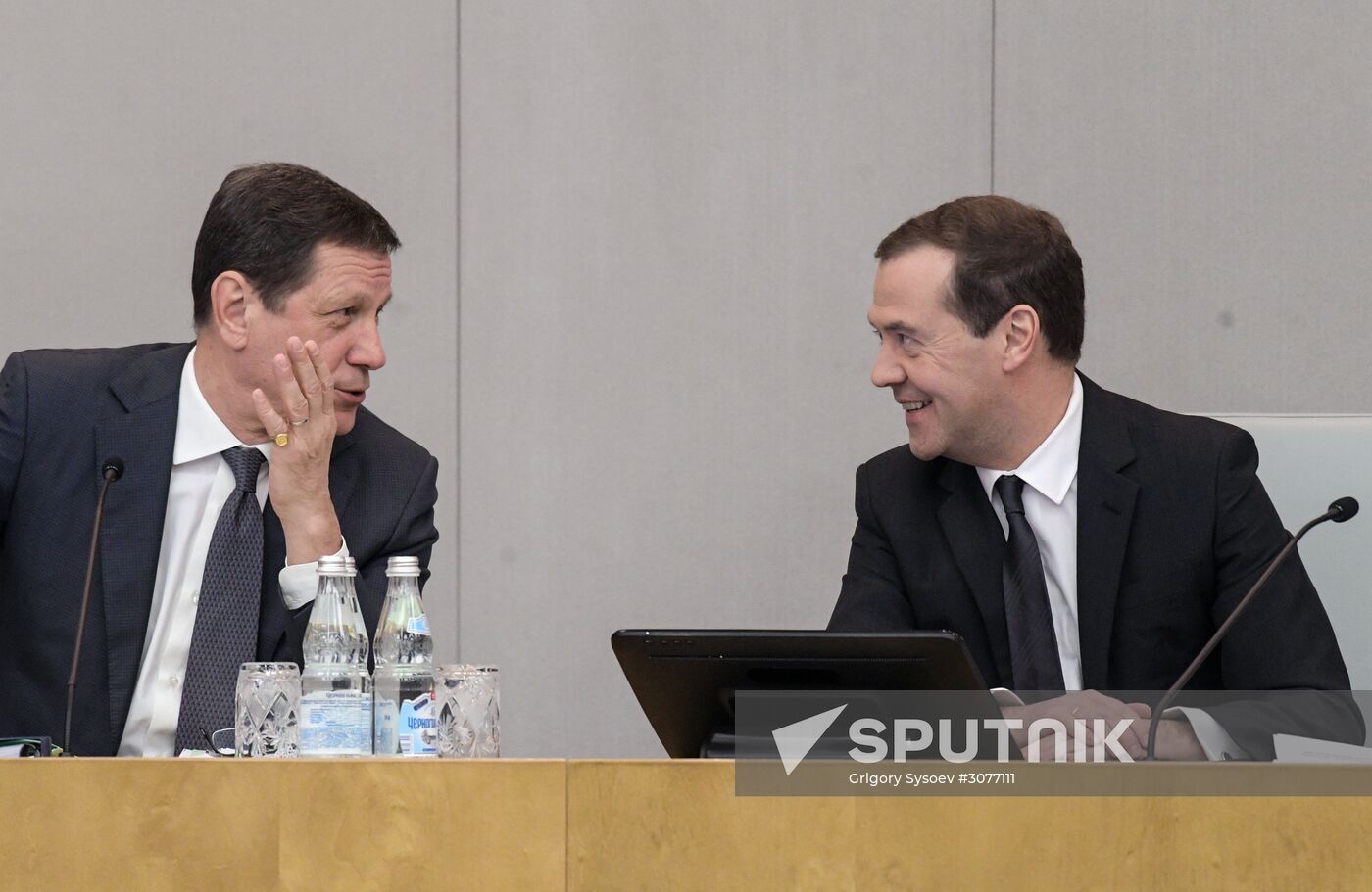 Prime Minister Dmitry Medvedev presents Government report at State Duma