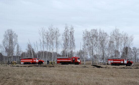 Emergencies Ministry holds wildfire drills in Chelyabinsk Region