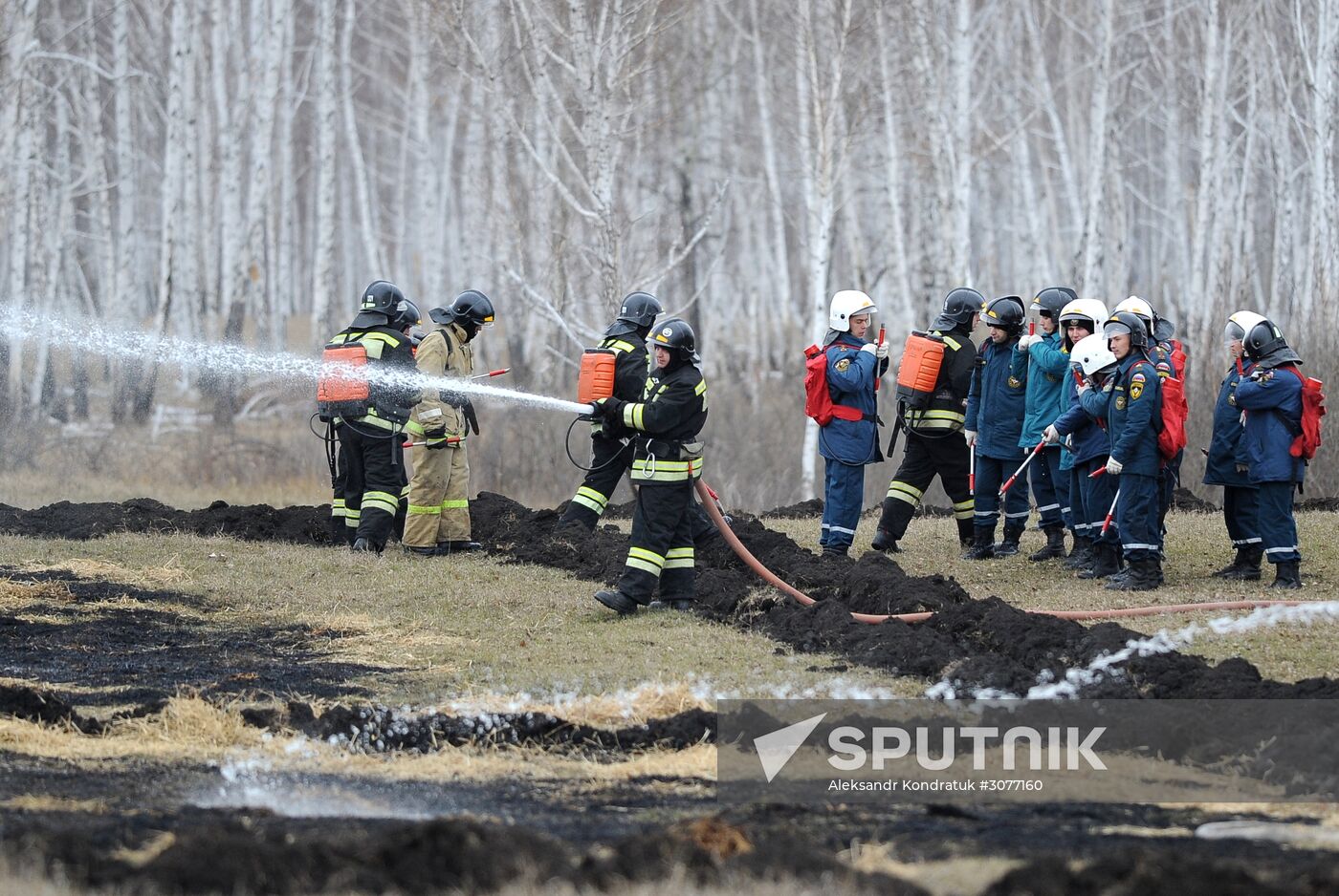 Emergencies Ministry holds wildfire drills in Chelyabinsk Region