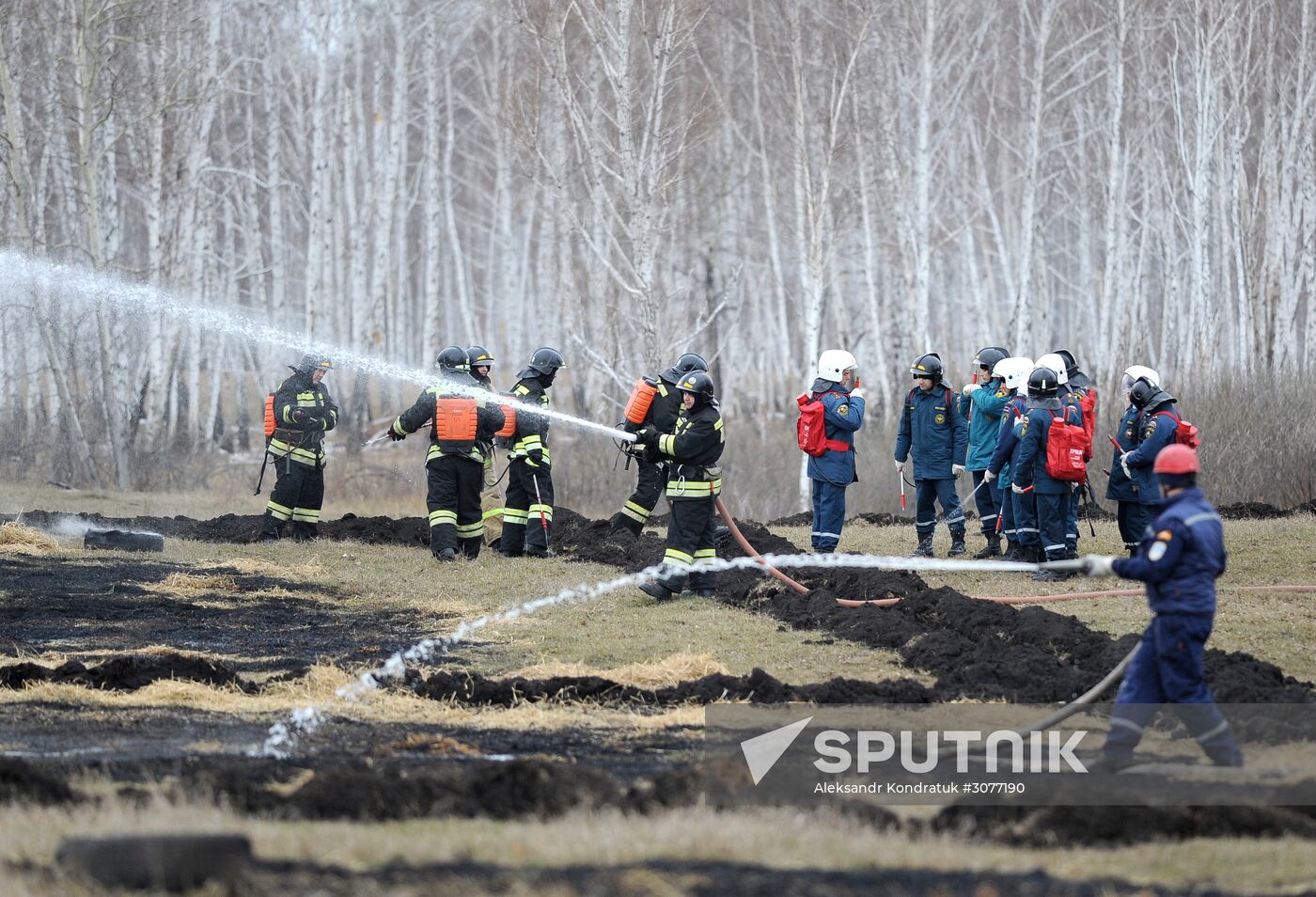 Emergencies Ministry holds wildfire drills in Chelyabinsk Region