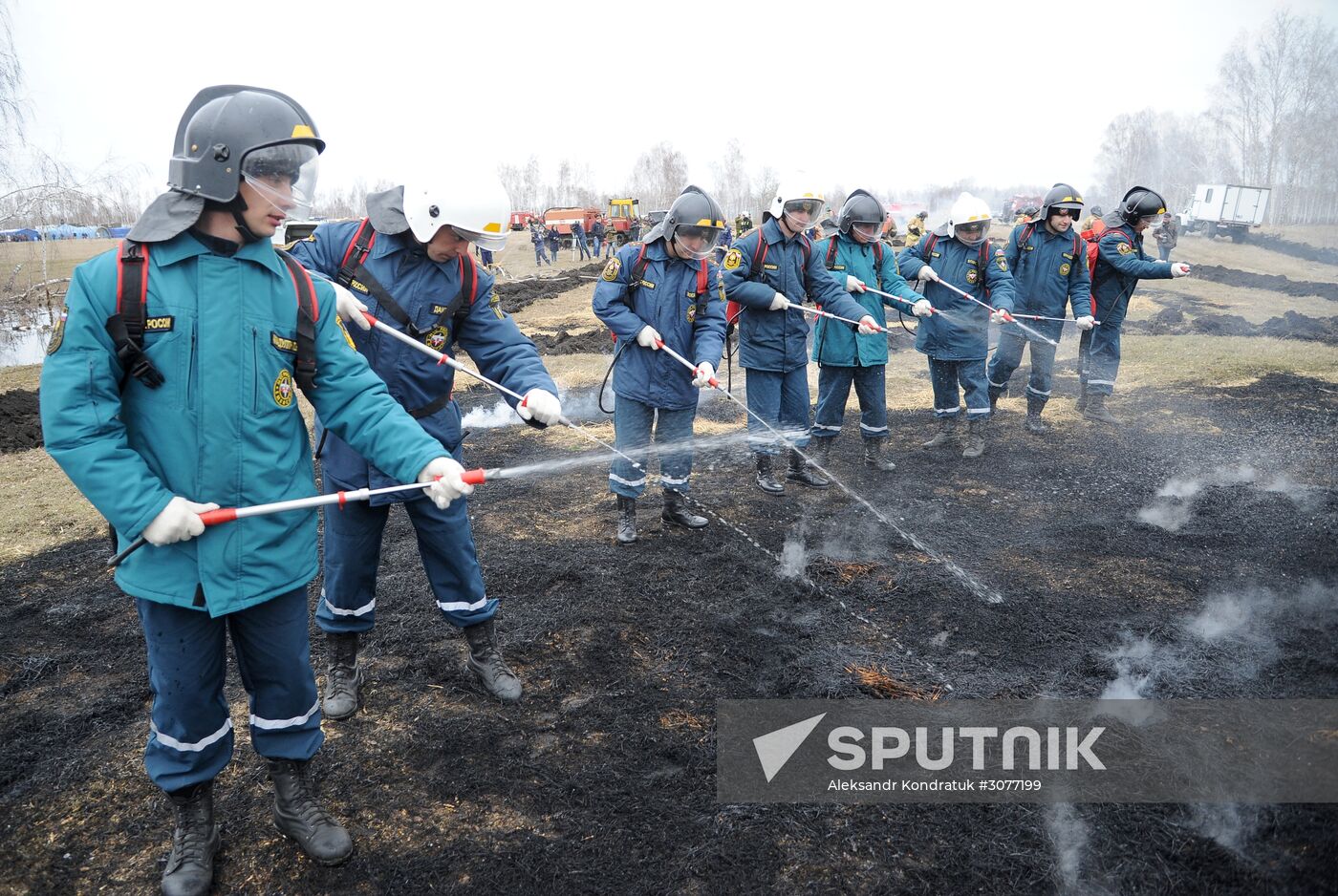 Emergencies Ministry holds wildfire drills in Chelyabinsk Region