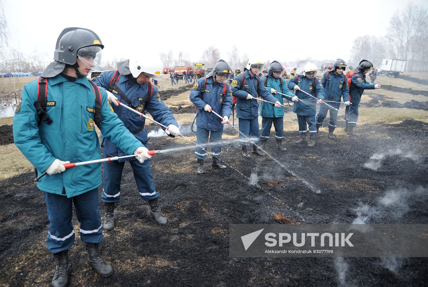 Emergencies Ministry holds wildfire drills in Chelyabinsk Region
