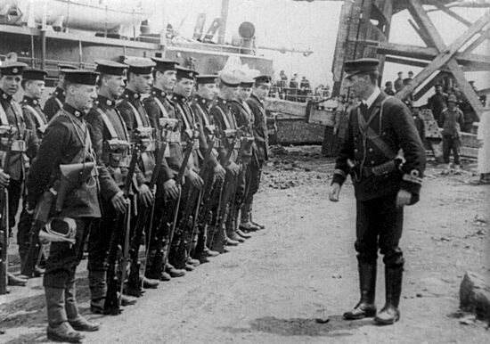 French interventionists in Odessa in 1918