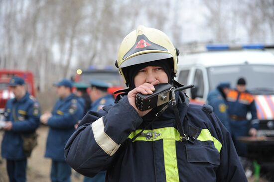 Emergencies Ministry holds wildfire drills in Chelyabinsk Region
