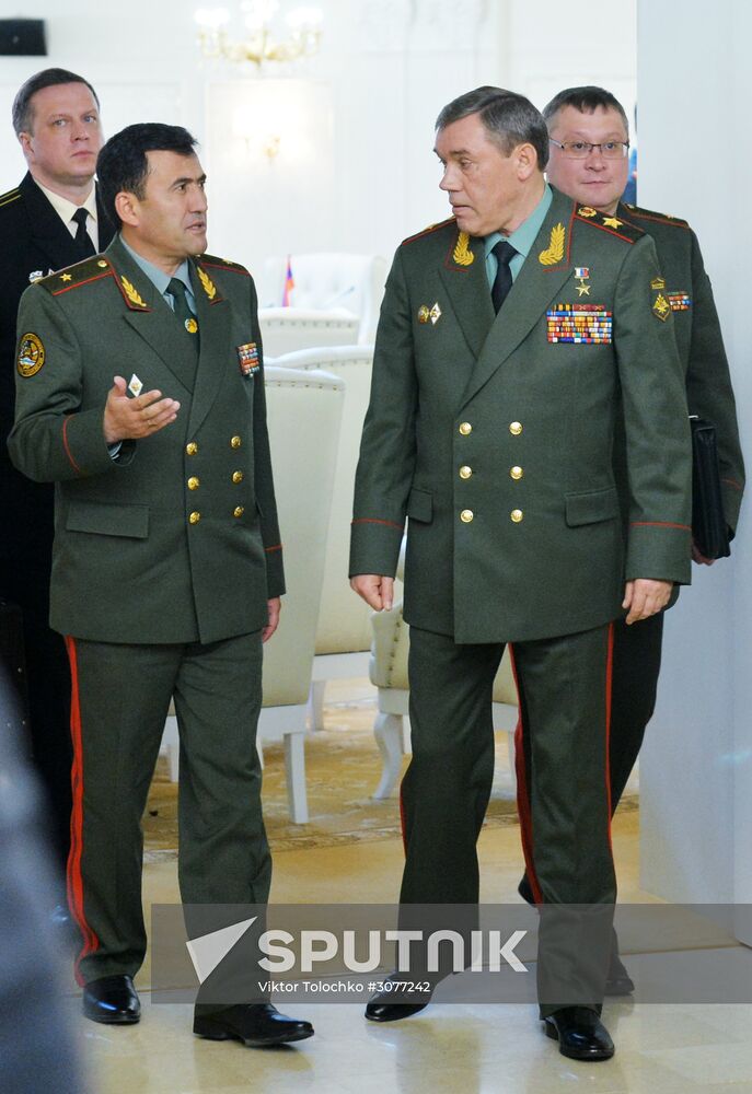 CSTO Military Committee meeting in Minsk