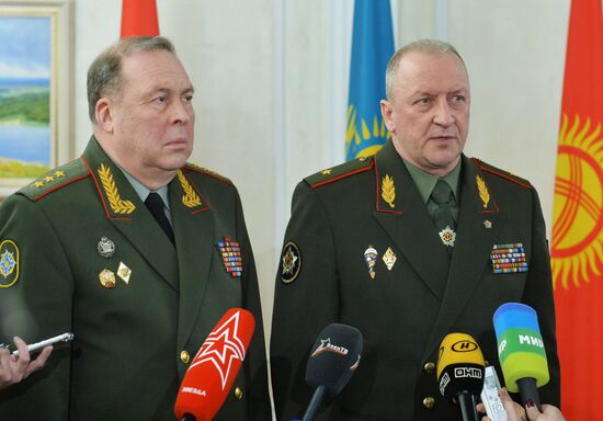 CSTO Military Commitee meeting in Minsk