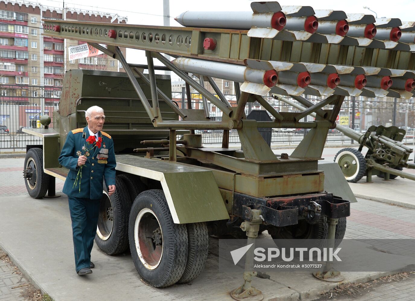 WWII veteran Grigory Vaganov from Chelyabinsk Region