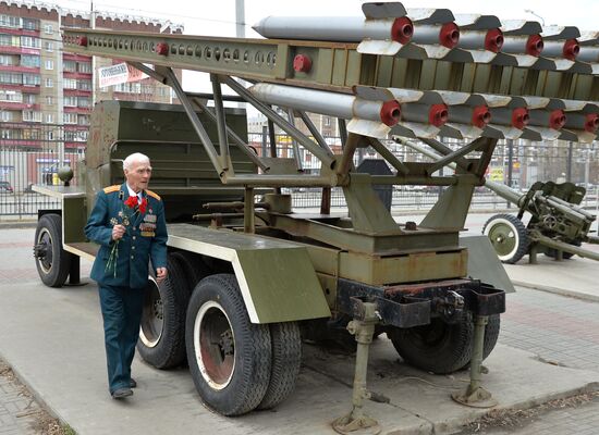 WWII veteran Grigory Vaganov from Chelyabinsk Region
