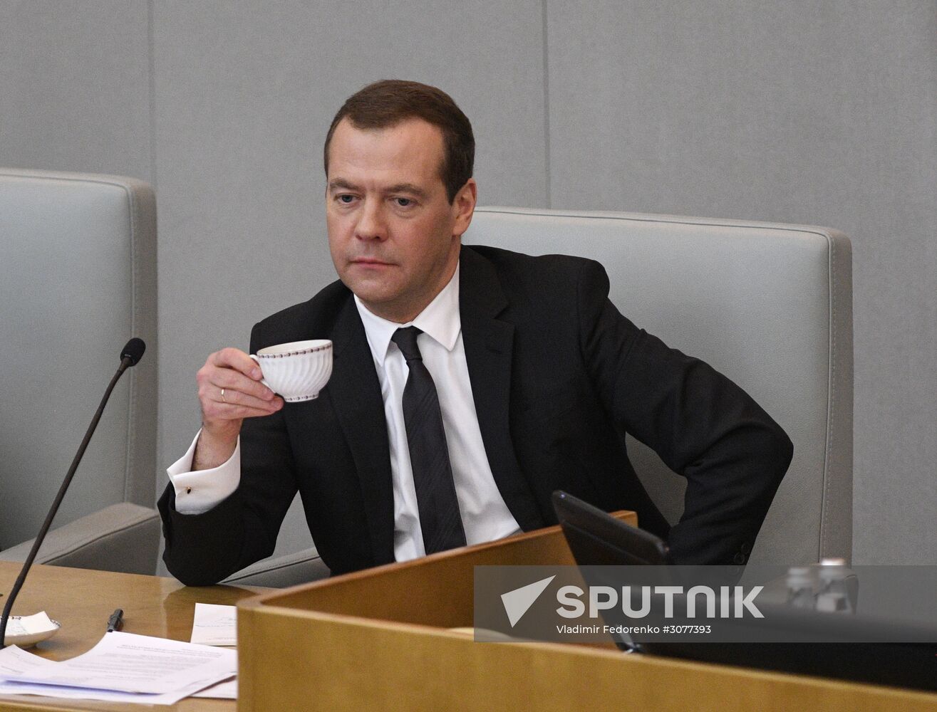 Prime Minister Dmitry Medvedev presents Government report at State Duma