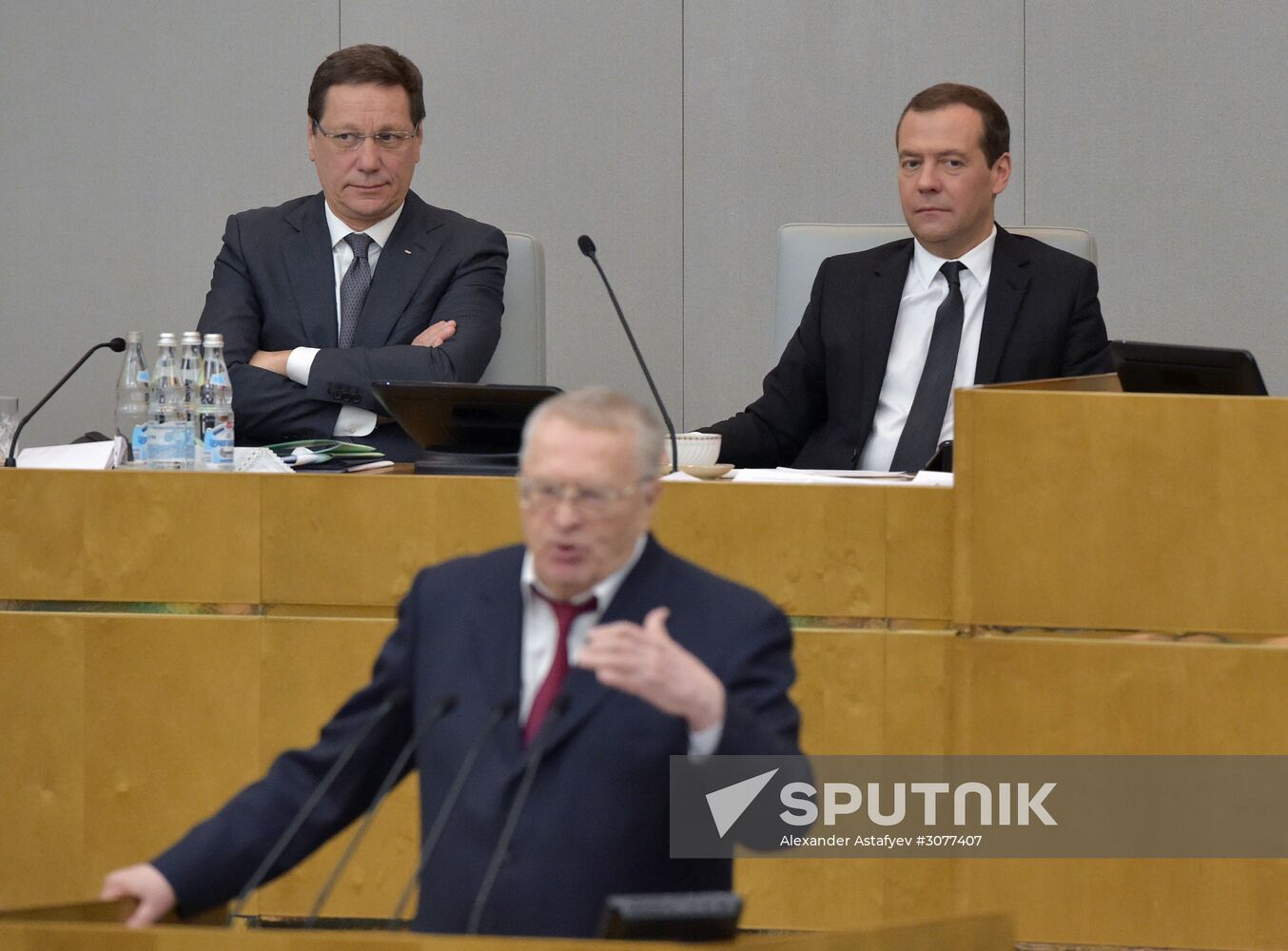 Prime Minister Dmitry Medvedev presents Government report at State Duma