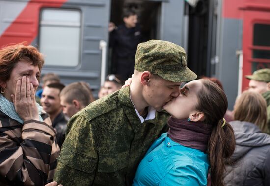 Military conscription in Omsk