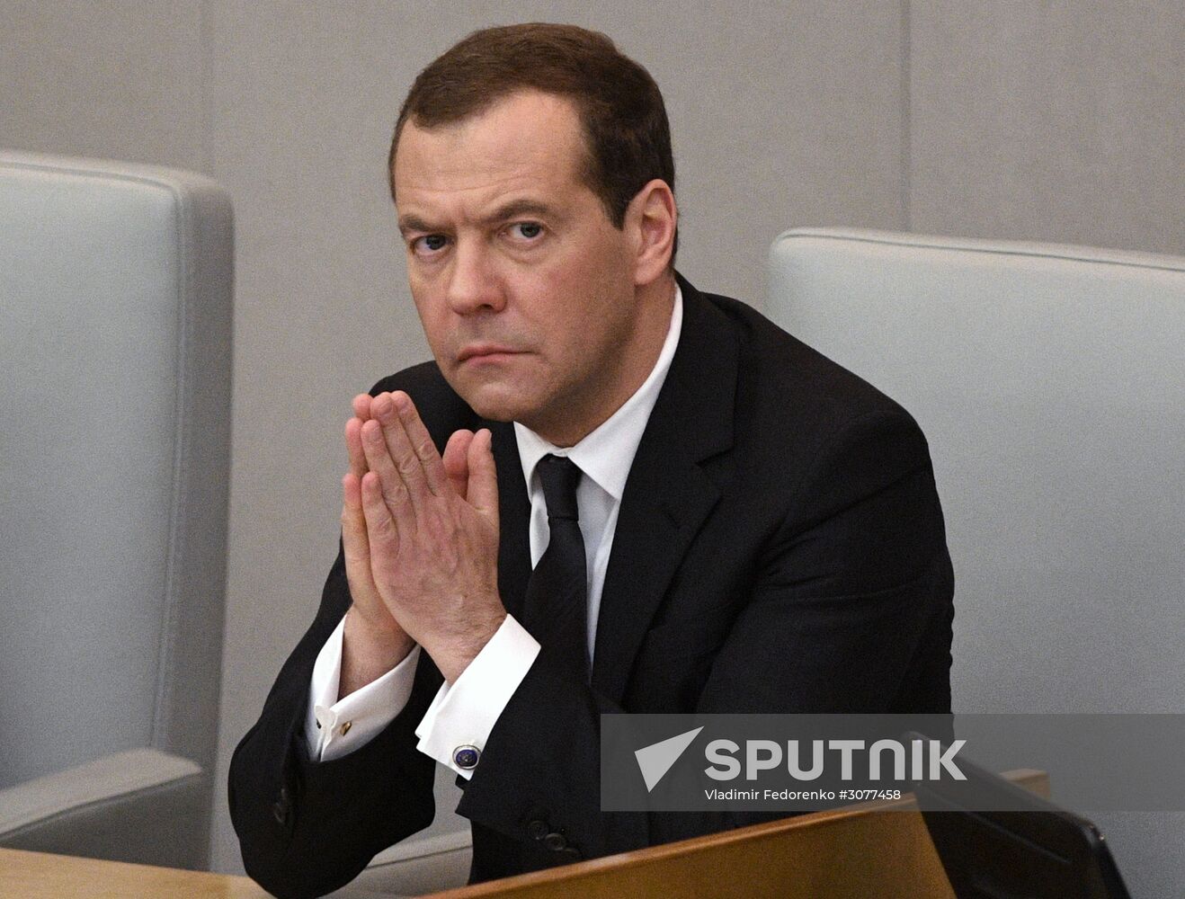 Prime Minister Dmitry Medvedev presents Government report at State Duma