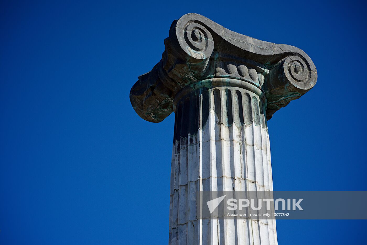 Georgia's History monument in Tbilisi