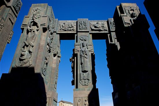 History of Georgia monument in Tbilisi