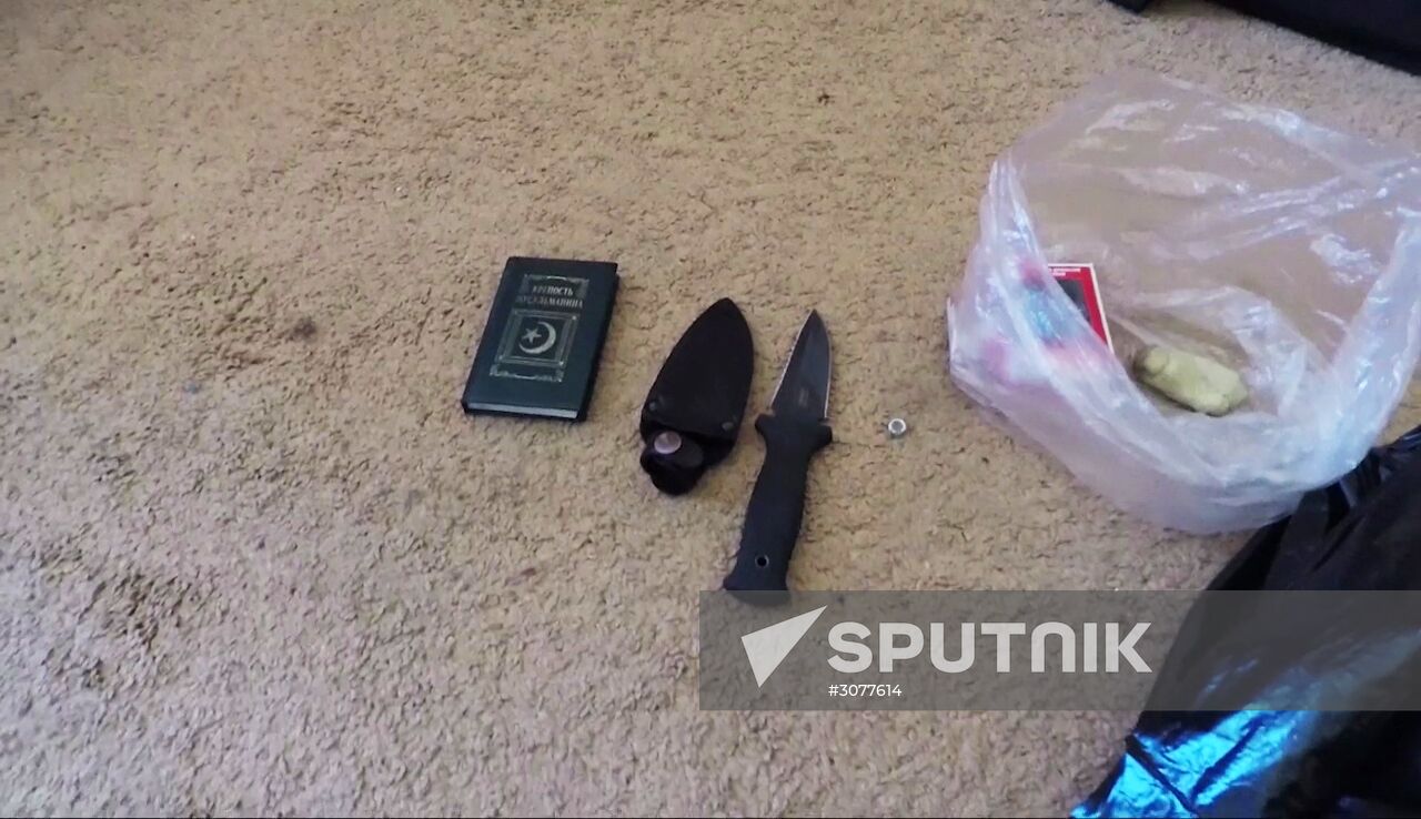 Federal Security Service Krasnodar Territory Directorate detain group of people for alleged terrorist ties