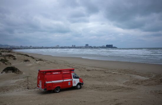 Search and rescue operation at Black Sea