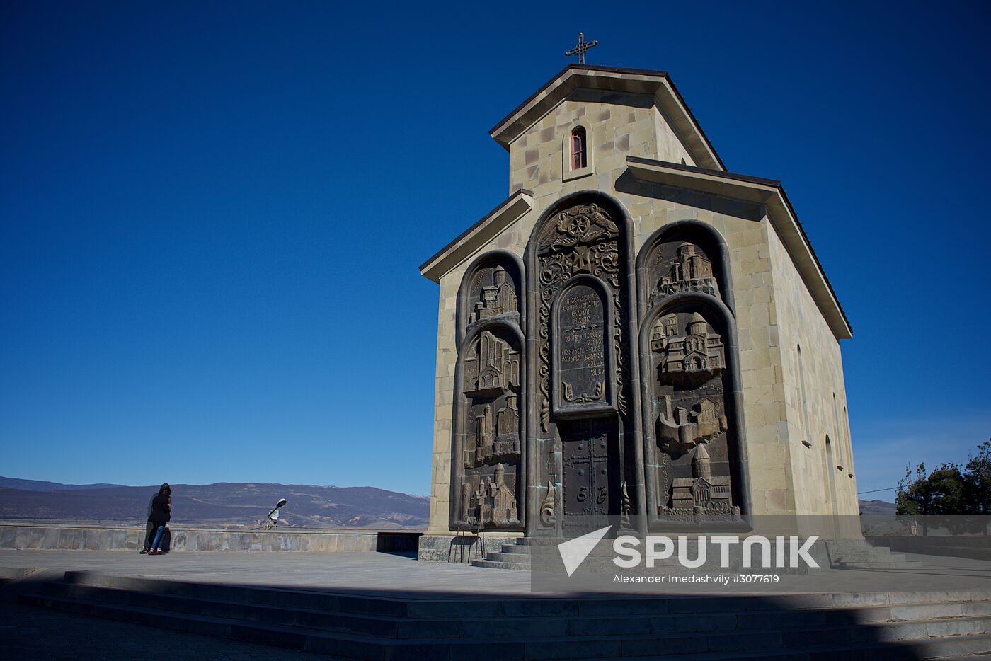 History of Georgia monument in Tbilisi