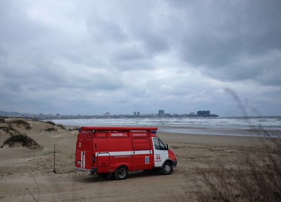 Search and rescue operation at Black Sea