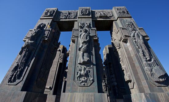 History of Georgia monument in Tbilisi