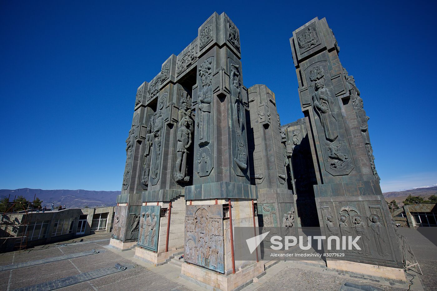 History of Georgia monument in Tbilisi