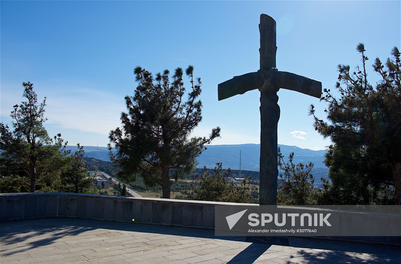 Georgia's History monument in Tbilisi