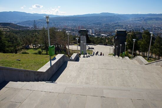 Georgia's History monument in Tbilisi