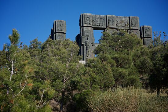 History of Georgia monument in Tbilisi